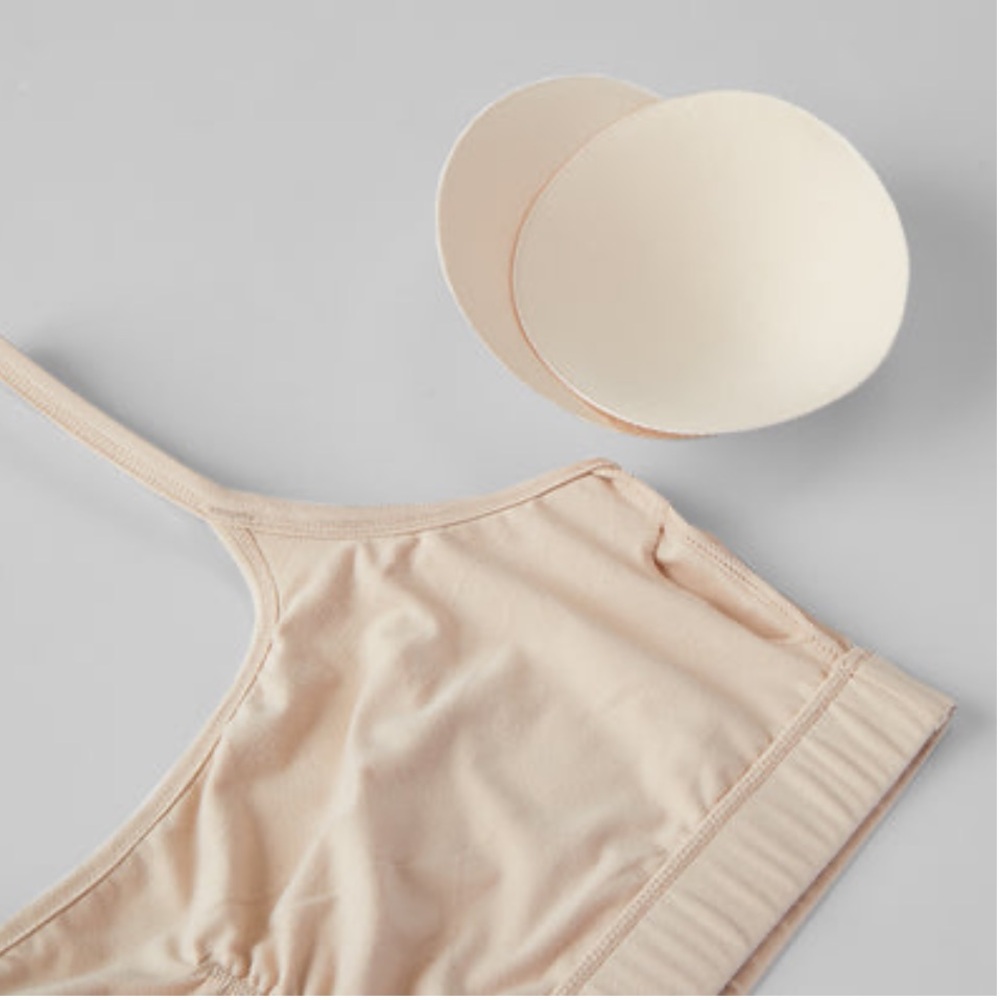 NWT 32 Degrees Women’s Nude Medium Cool Bralette - Picture 2 of 8